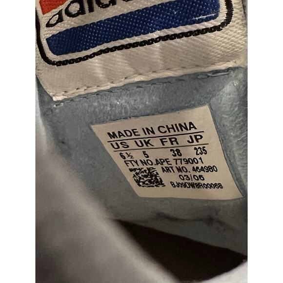 Adidas X Goodyear Blue Vintage Tuscany Goodyear Racing Shoes 6.5 - Picture 11 of 11